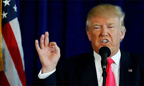 Donald Trump Trump califica a Rusia, la Unión Europea y China de “enemigos”